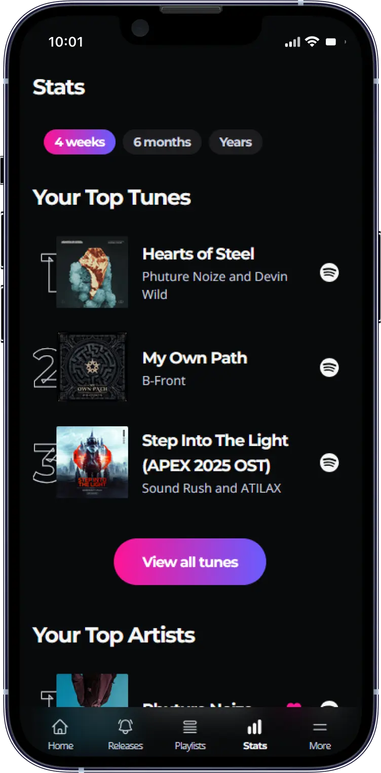 Tune Tracker — Case Image 1