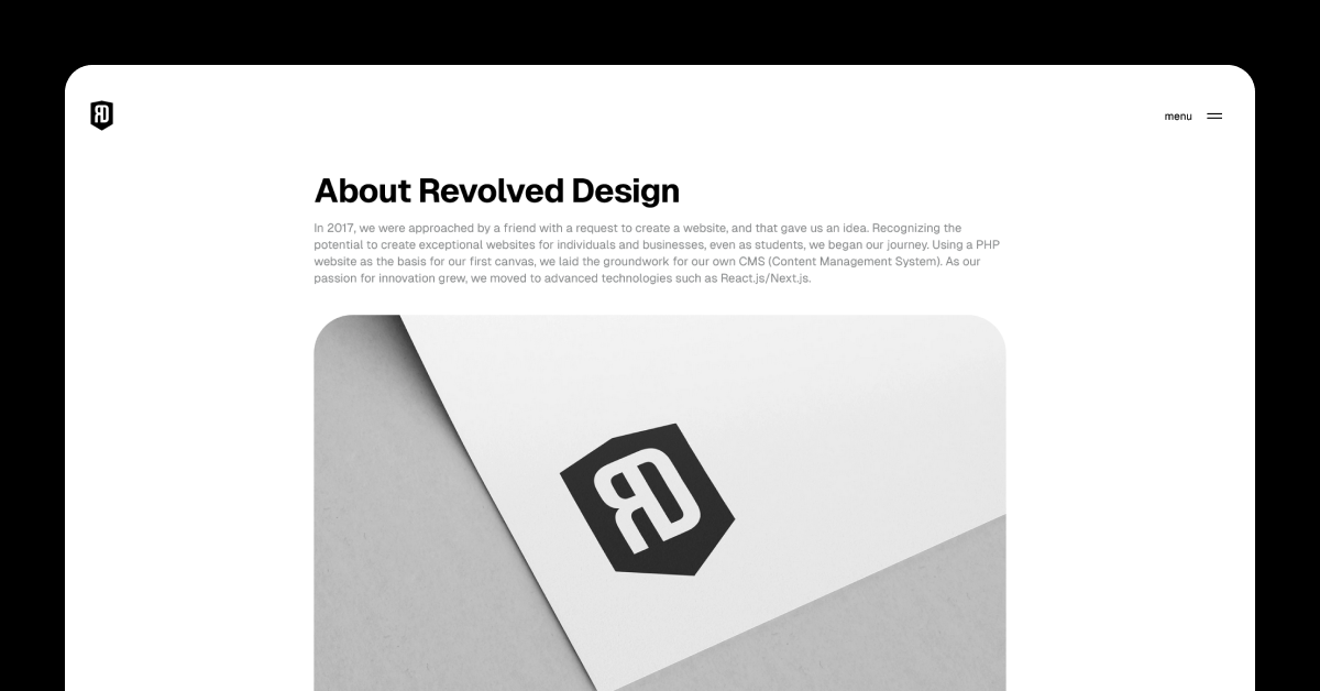 About — Revolved Design